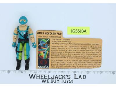 Copperhead V1 100% Complete 1984 G.I. Joe Hasbro Vintage Action Figure