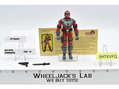 Neo-Viper Commander v2 G.I. Joe Spy Troops 2003 Hasbro Action Figure