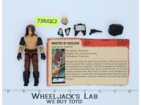 Zartan V1 100% Complete G.I. Joe 1984 Hasbro Vintage Action Figure