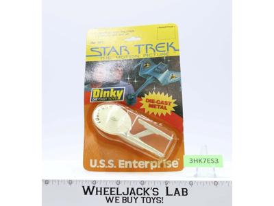 USS Enterprise Die-Cast Star Trek 1979 Dinky Toys Action Figure NEW MOSC SEALED