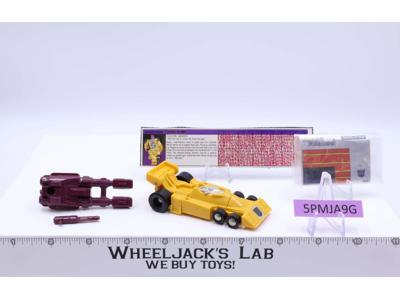 Drag Strip 100% Complete UNUSED STICKERS 1986 Vintage G1 Transformers Figure