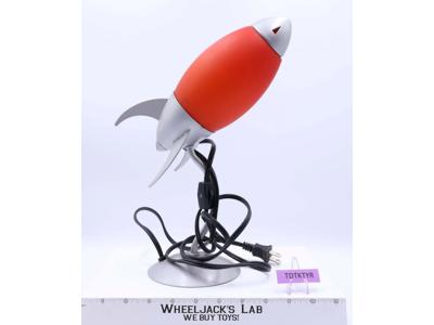 Red Rocket Ship Buck Rogers 1950's Style TV Desk Lamp