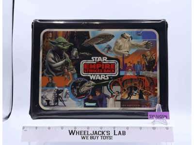 Star Wars ESB RED TRAYS W/Insert & Stickers Vinyl Collector's Case 1982 Kenner