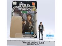 Han Solo SMALL HEAD 100% Complete 12 Back-A Star Wars 1977 Kenner NO REPRO