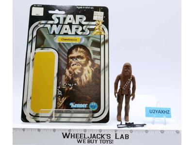 Chewbacca 100% Complete 12 Back-A Star Wars 1977 Kenner Action Figure NO REPRO