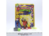 Slam Dunkin' Don W/Card 100% Complete TMNT 1991 Playmates Vintage Action Figure