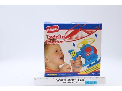 Twirlin' Copter 1992 Hasbro Playskool Vintage Helicopter Toy NEW SEALED