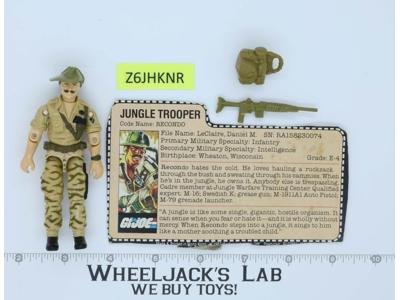 Recondo V1 100% Complete G.I. Joe 1984 Hasbro Vintage Action Figure