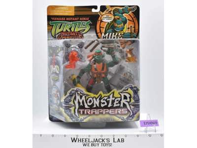 Mike Monster Trappers TMNT Mutants & Monsters 2005 Playmates MOSC NEW