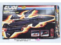 Night Raven S3P W/ Driver & Box Complete G.I. Joe 1986 Hasbro Vintage Vehicle