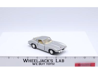 Silver Corvette Sting Ray Pull Back Action 1962 Vehicle Car