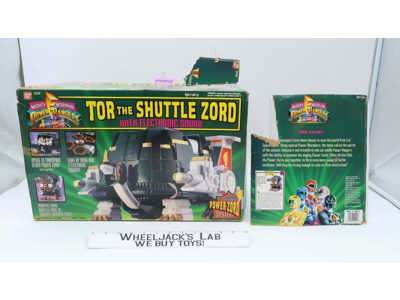 Tor the Shuttle Zord Complete Mighty Morphin Power Rangers 1994 Bandai Figure