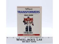 Warman's Transformers Field Guide Values and Identification 2007 Mark Bellomo