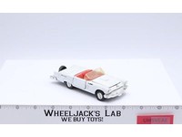 White Ford Thunderbird Pull Back Action 1956 Vehicle Car