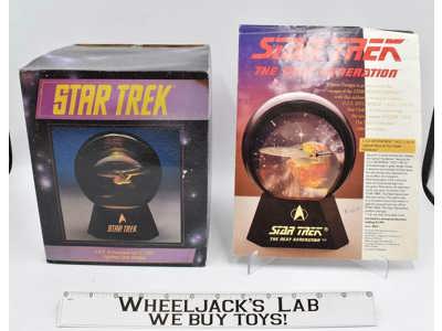The Original Series Lighted Star Globe Star Trek 1992 Paramount Pictures MIB