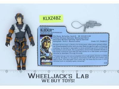 Blocker V1 1987 G.I. Joe Hasbro Vintage Action Figure