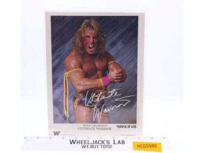 Ultimate Warrior Toys R Us WWF Wrestling Promo Photo 8x10 New in Packaging
