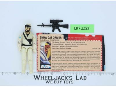 Frostbite V1 100% Complete G.I Joe 1985 Hasbro Vintage Action Figure