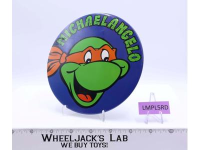 Michaelangelo Teenage Mutant Ninja Turtles 6in Pinback Badge 1990 Mirage Studios