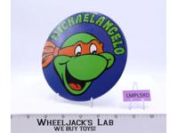Michaelangelo Teenage Mutant Ninja Turtles 6in Pinback Badge 1990 Mirage Studios