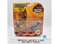 Pachycephalosaurus W/Trainer #3 Jurassic Park Dinosaurs 1999 Hasbro MOSC SEALED