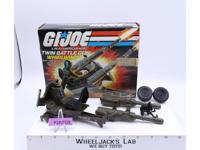 Twin Battle Gun Whirlwind W/ Box Complete GI Joe 1983 Action Hasbro Vintage