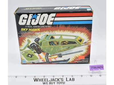 Sky Hawk One Man V.T.O.L. 100% Complete W/Box GI Joe 1984 Action Hasbro Vintage
