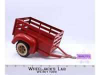 Red Farm Stake Trailer Pressed Steel 1950's Tonka Vintage Toy