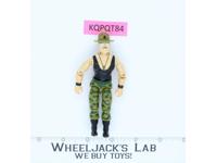 Sgt. Slaughter V2 G.I. Joe 1986 Hasbro Vintage Action Figure