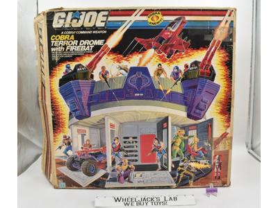 Terror Drome 100% Complete GREAT COLOR GI Joe 1986 Hasbro Action Figure Playset