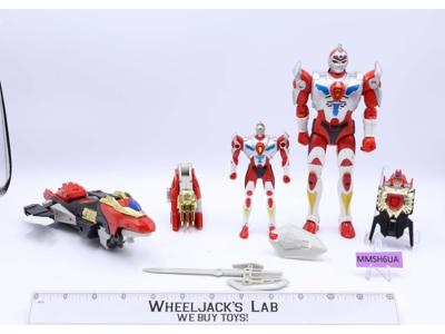 Lot of Superhuman Samurai Syber Squad 1994 Playmates Action Figures
