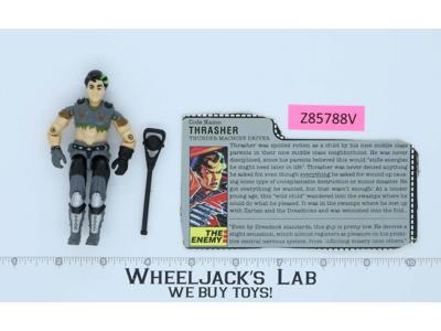 Thrasher V1 100% Complete G.I. Joe 1986 Hasbro Vintage Action Figure