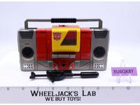 Blaster 100% Complete WORKS 1985 Vintage G1 Transformers Boombox Action Figure