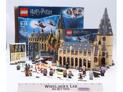 #75954 Hogwarts Great Hall 99% Complete W/ Box + Manual Harry Potter 2018 Lego