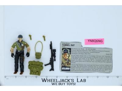 Tunnel Rat V1 100% Complete 1987 G.I. Joe Hasbro Vintage Action Figure