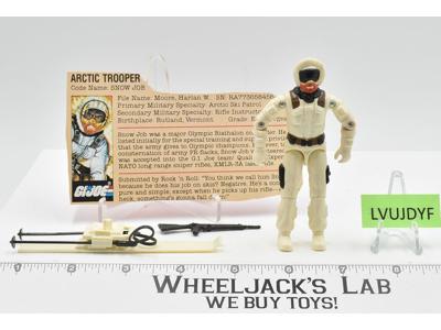 Snow Job RED CARD MAIL AWAY V1 100% Complete G.I. Joe 1983 Hasbro Vintage Figure