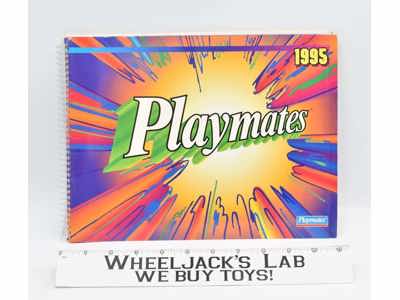PLAYMATES 1995 Toy Fair Employee Dealer Catalog STAR TREK EXO SQUAD TMNT