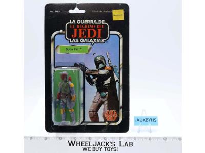 Boba Fett 30-Back Star Wars ROTJ 1979 LILI LEDY Action Figure RESEALED