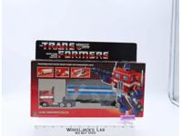 Optimus Prime NICE FIGURE & BOX MIB 100% Complete 1985 Vintage G1 Transformers