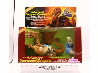 Bronze Dragon W/ Strongheart NEW SEALED Advanced Dungeons and Dragons 1983 LJN