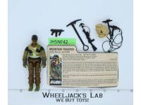 Alpine V1 100% Complete G.I. Joe 1985 Hasbro Vintage Action Figure
