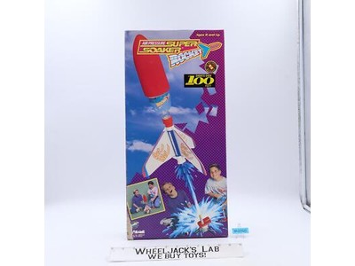 Air Pressure Super Soaker Rocket 1993 Larami Vintage Toy NEW SEALED