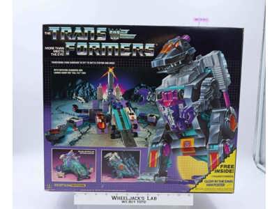 Trypticon NICE FIGURE & BOX 1986 Vintage Hasbro G1 Transformers Action Figure