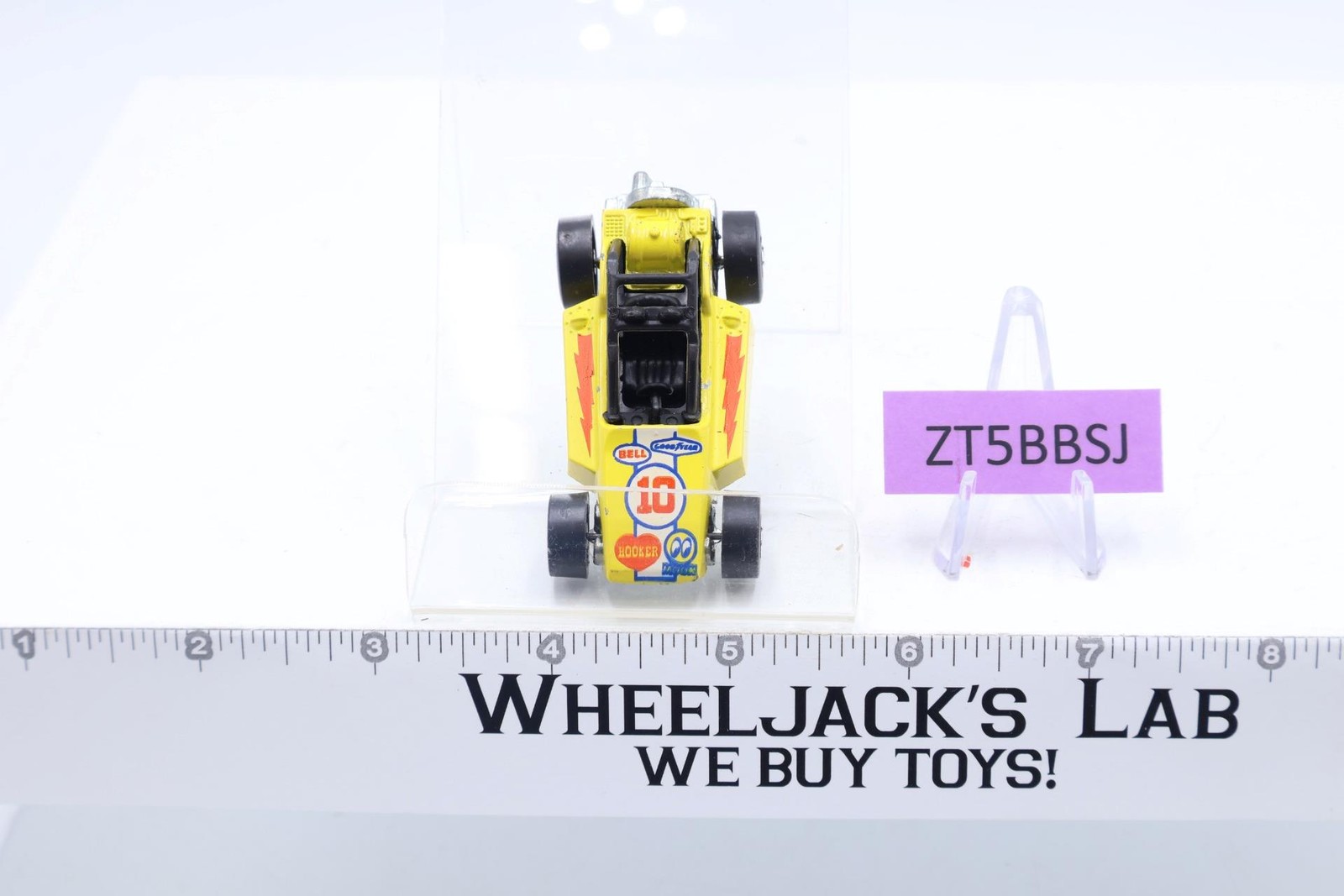 Rock Buster #10 Yellow 1975 Blackwall Hot Wheels Mattel Vintage Hong Kong