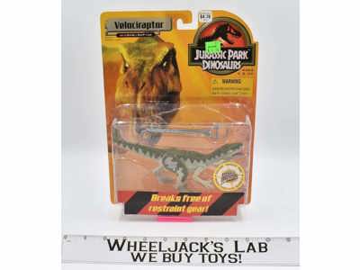 Velociraptor Jurassic Park Dinosaurs 1999 Hasbro NEW MOSC SEALED