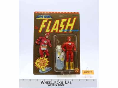The Flash DC Comic Super Heroes Toy Biz 1991 NEW MOSC Vintage Action Figure