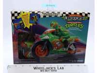 Road Racin' Mike W/Kowabunga Bike 100% Complete TMNT Bikers 1994 Playmates