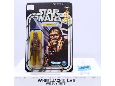 Chewbacca RECARDED REPRO Star Wars 1977 Kenner Action Figure MOSC