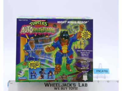 Night Ninja Bebop 100% Complete TMNT 1993 Playmates Action Figure