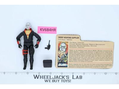 Destro V1 100% Complete G.I. Joe 1983 Hasbro Vintage Action Figure
